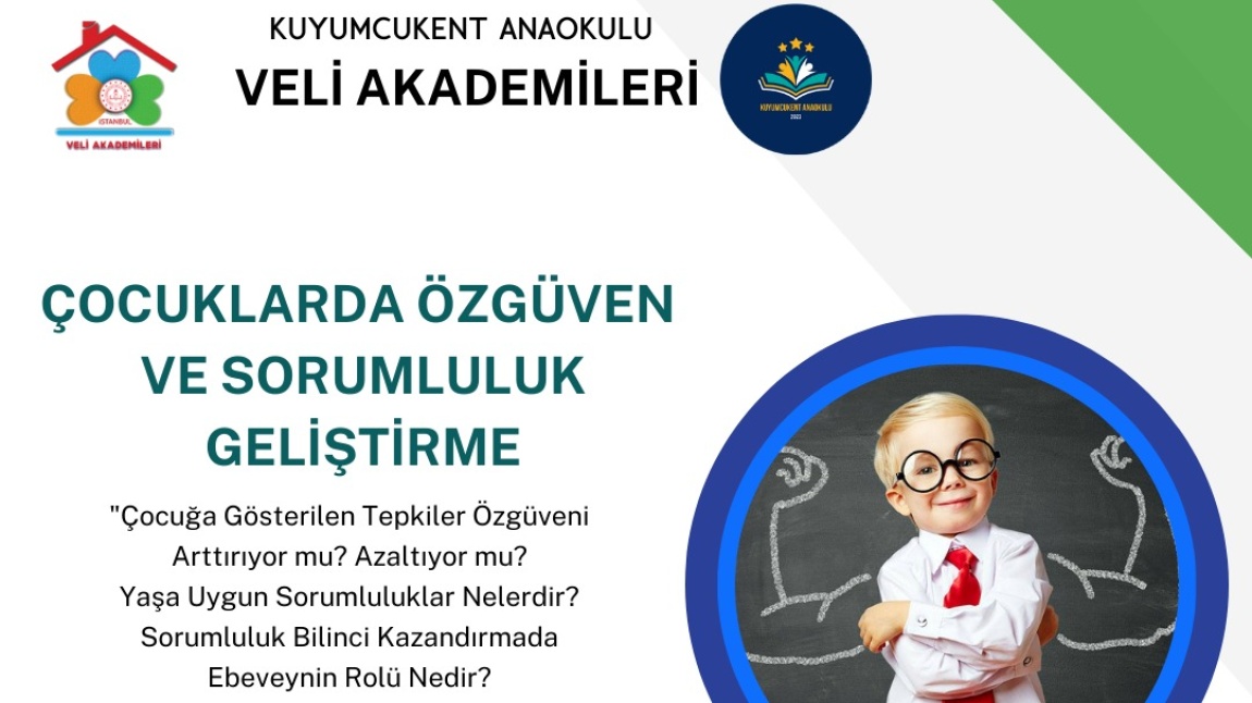 İstanbul Veli Akademileri / Çocuklarda Özgüven ve Sorumluluk Geliştirme